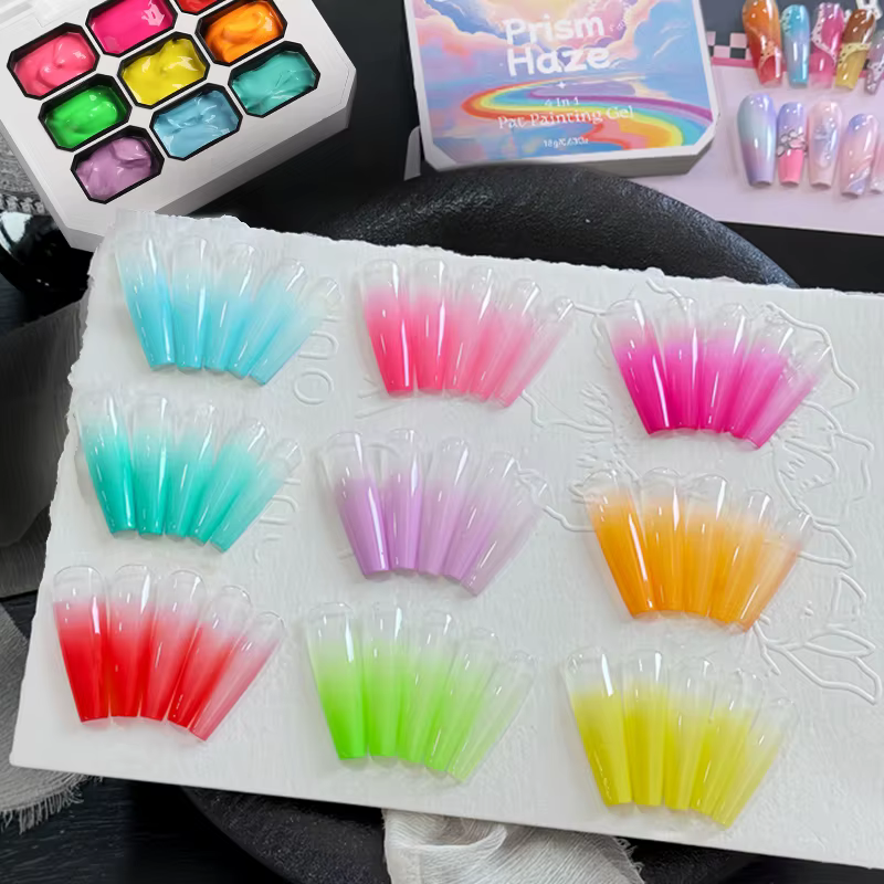 UR SUGAR Gel de Peinture pour Ongles 9 Couleurs/1 Groupe