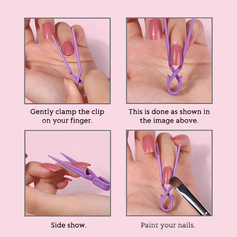Ensemble de pinces à ongles pour vernis à l'huile