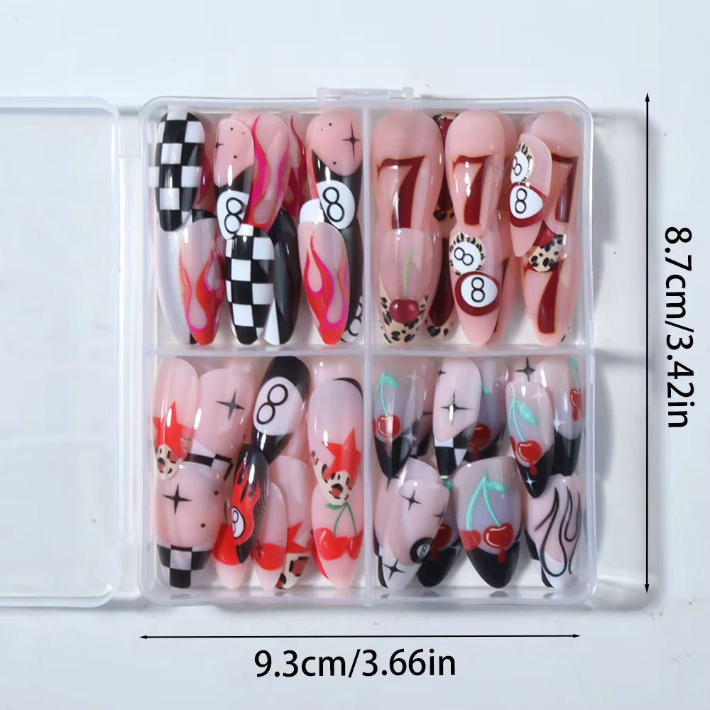 Faux ongles en acrylique à presser