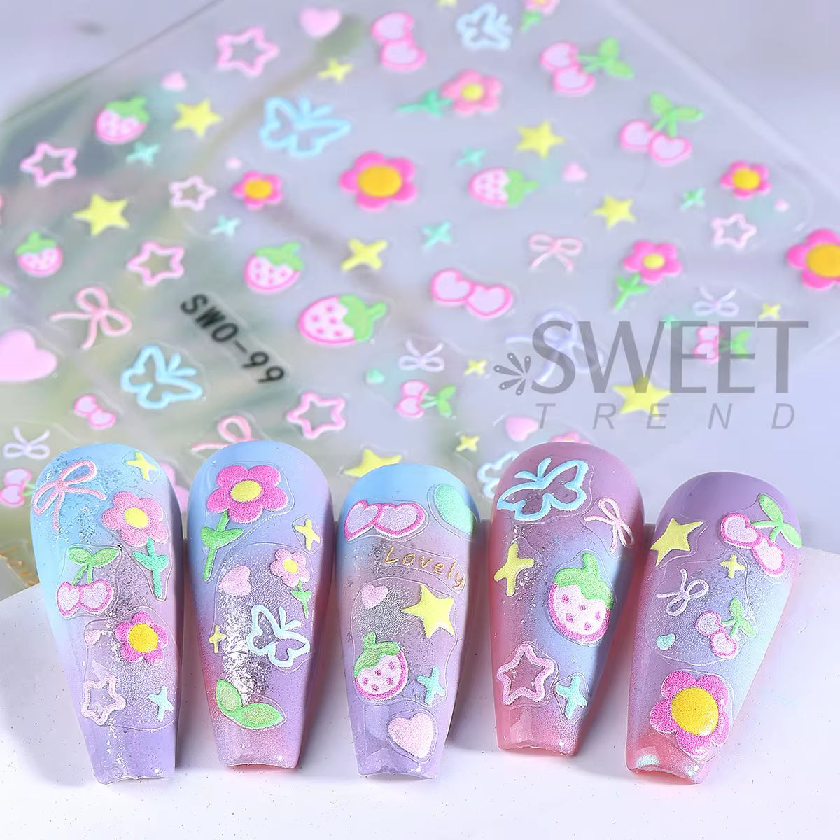 Autocollants pour Nail Art