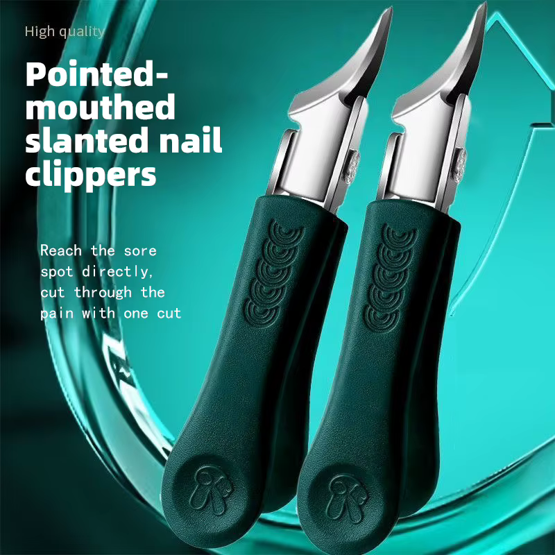 Les coupe-ongles fins et effilés sont spécialement conçus pour les ongles épais. Ils