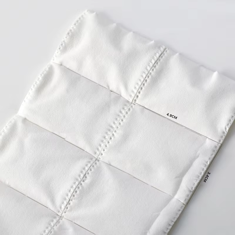 500 pièces/rouleau non pelucheux ongles UV Gel dissolvant tampons de coton-toiles propres blancs déchirables