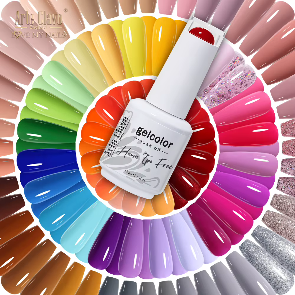 Arte Clavo 15ml Vernis à ongles gel rose