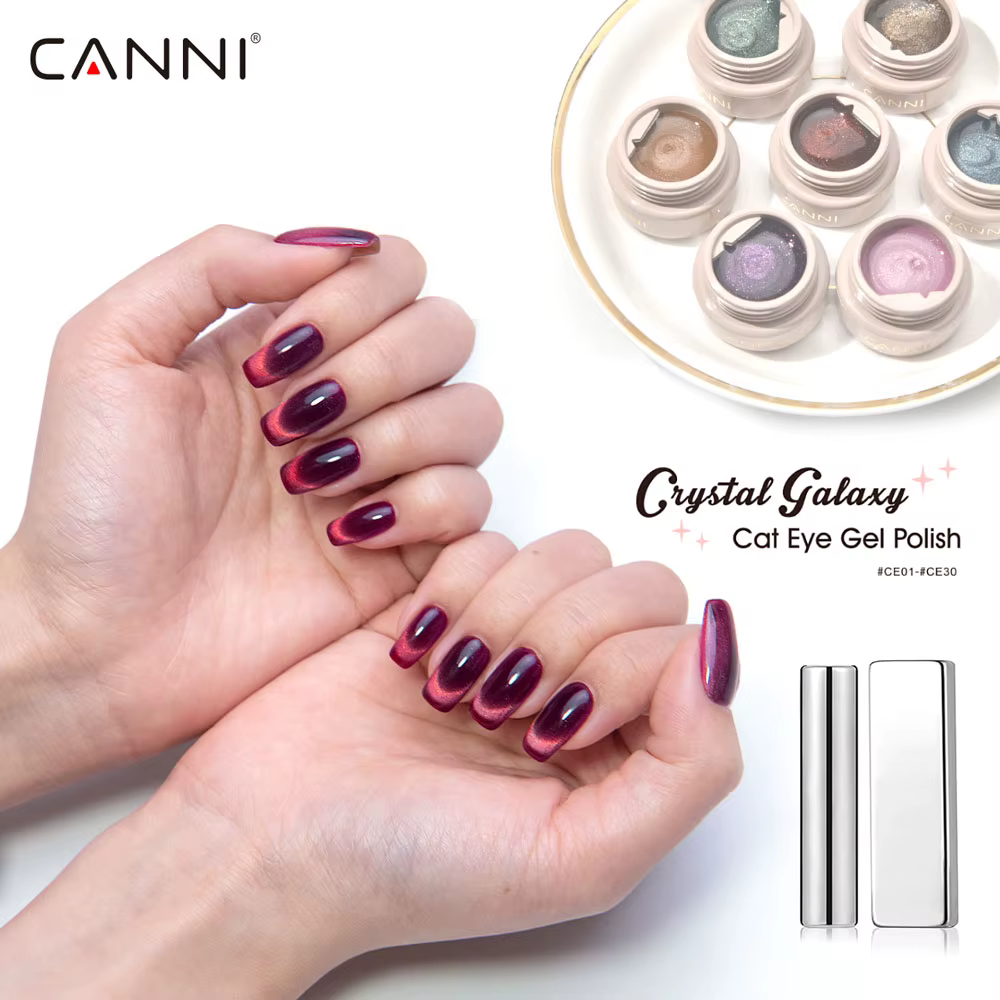 VENALISA argent doré peinture Gel français ongles Gel CANNI galaxie cristal clair de lune oeil de chat scintillant paillettes Gel Semi-Permanent