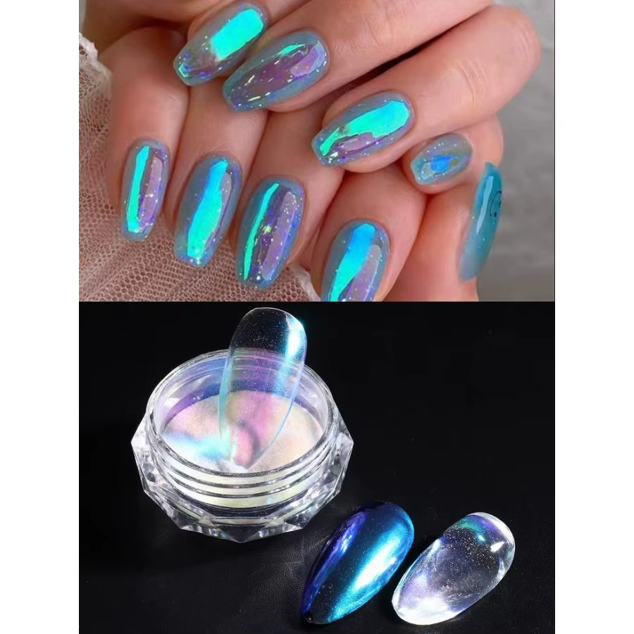 1 G 1 pièces poudre à ongles Pigment