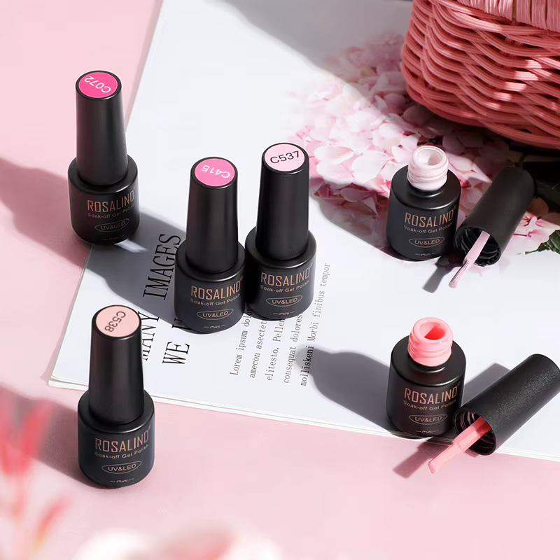 ROSALIND multicolore vernis à ongles Gel nu rose brillant