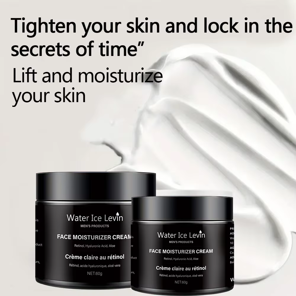 Crème hydratante pour le visage contenant des ingrédients naturels purs, hydrate et lisse efficacement la peau, s'absorbe facilement et n'est ni grasse ni collante, convient à tous les types de peau