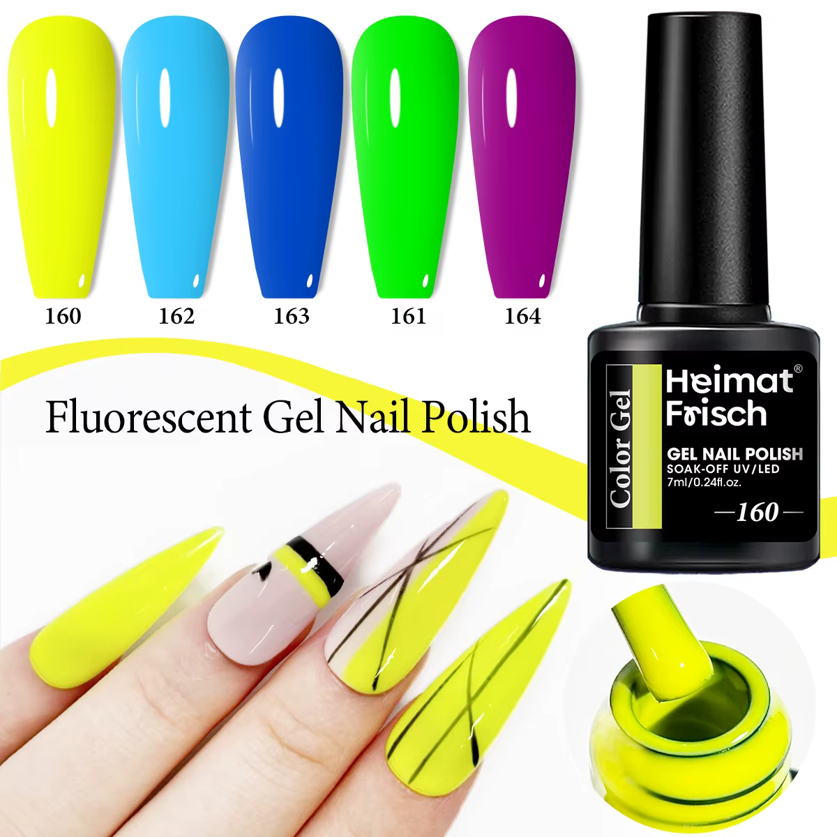 Ensemble de vernis à ongles hydratant Rainbow Bridge de 12 pièces