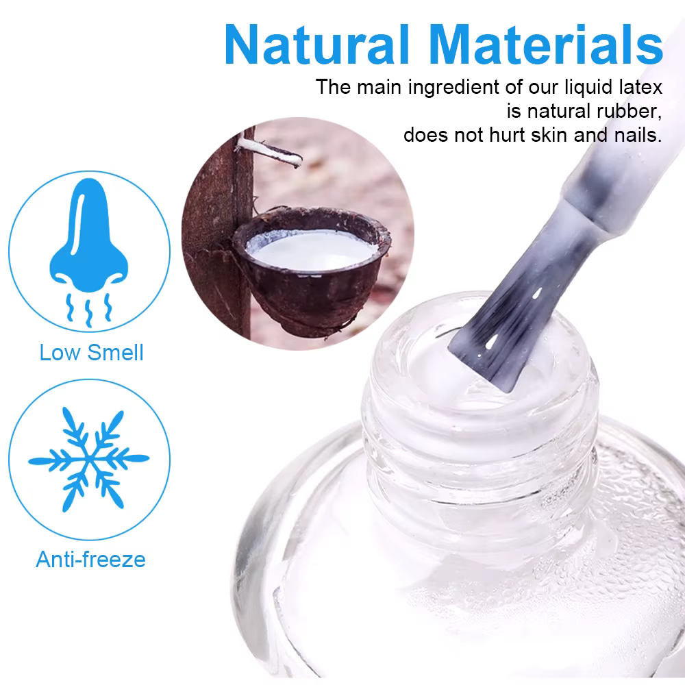 15mlNail Peel Off liquide Anti-débordement colle bord Latex bande