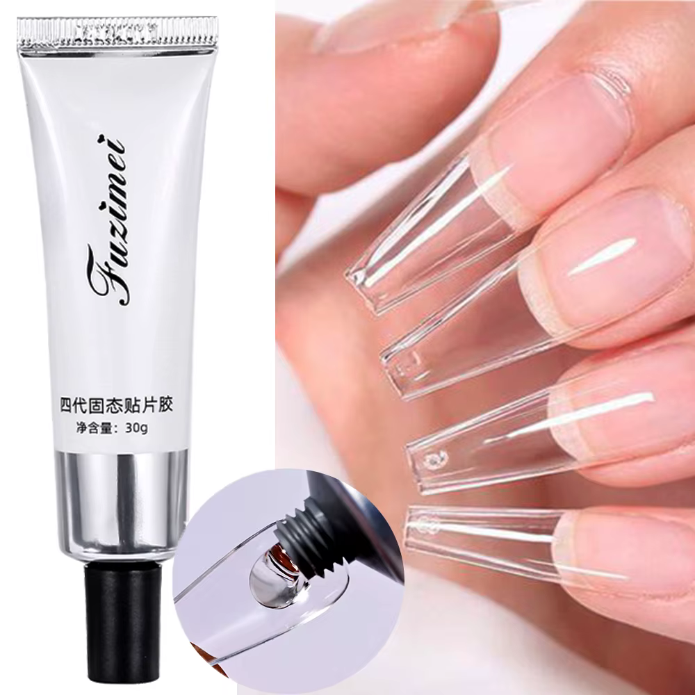 Faux ongles en gel doux solide