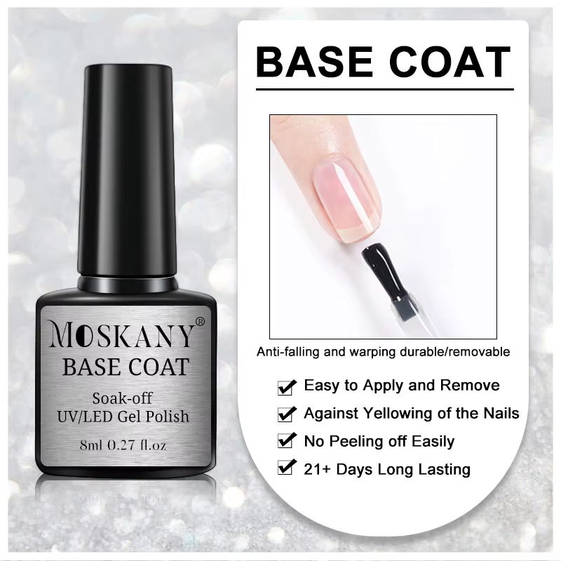 Ensemble de vernis à ongles en acrylique sans acide