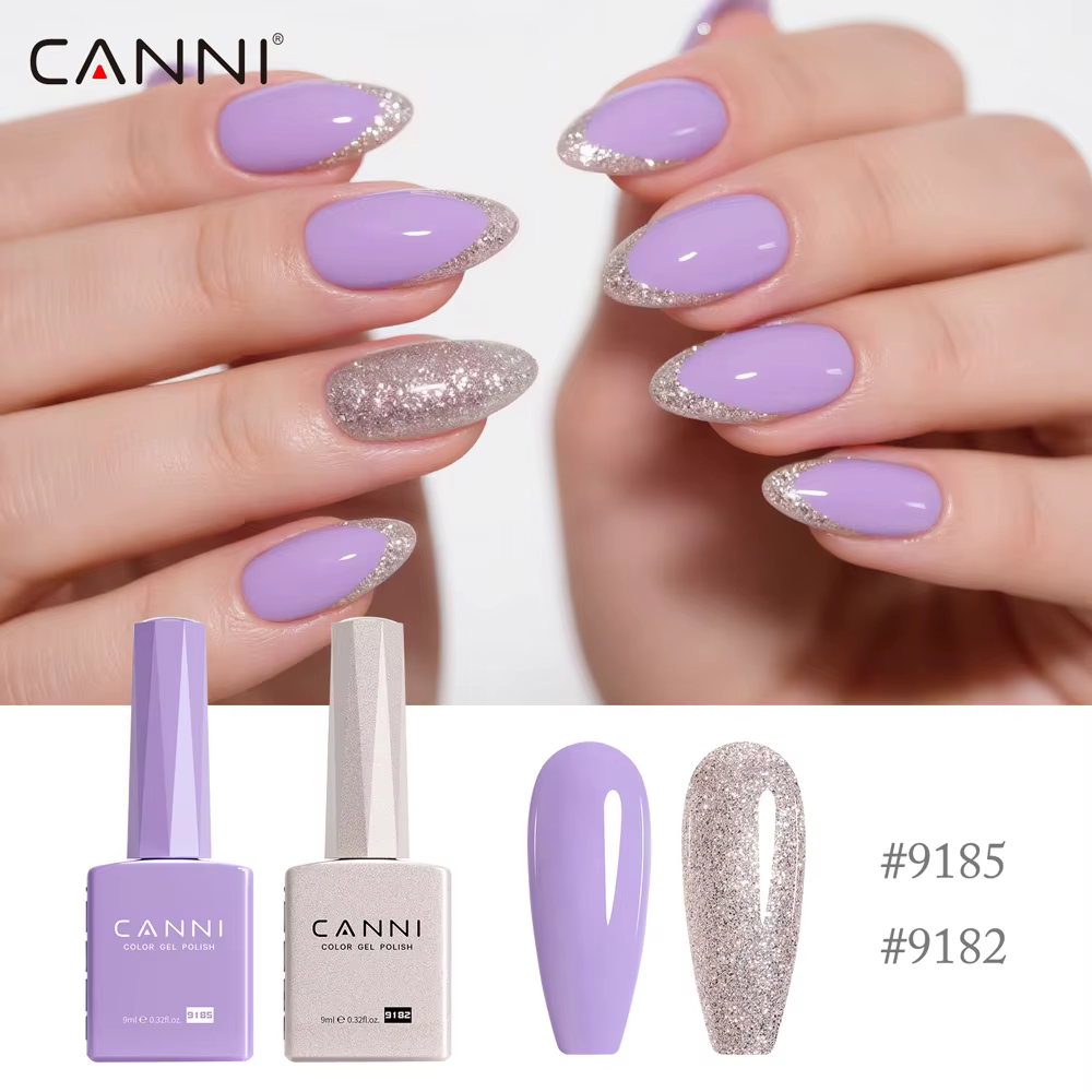 CANNI # Vernis à ongles gel bleu menthe pastel 9171