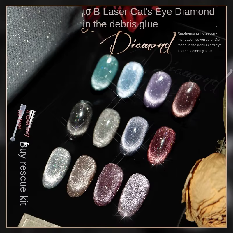 Annies 2025 nouveau vernis à ongles 12 Laser maçonnerie oeil de chat