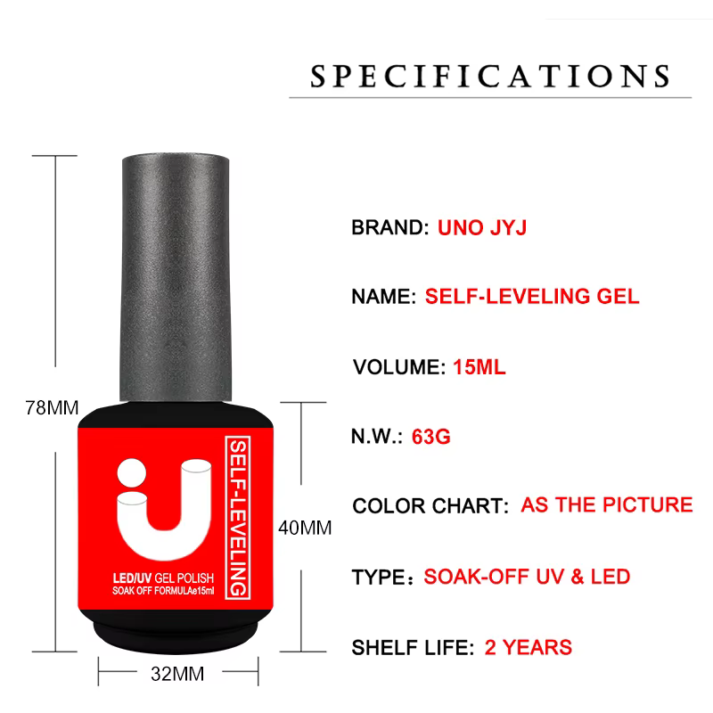 Vernis à ongles Gel auto-nivelant 15ml