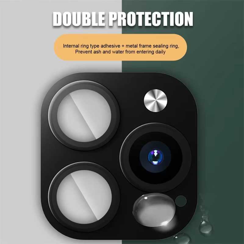 Cache-caméra factice pour iPhone 11 à iPhone 12 Pro, autocollant de caméra arrière pratique à changement rapide avec protection, accessoires pour téléphone
