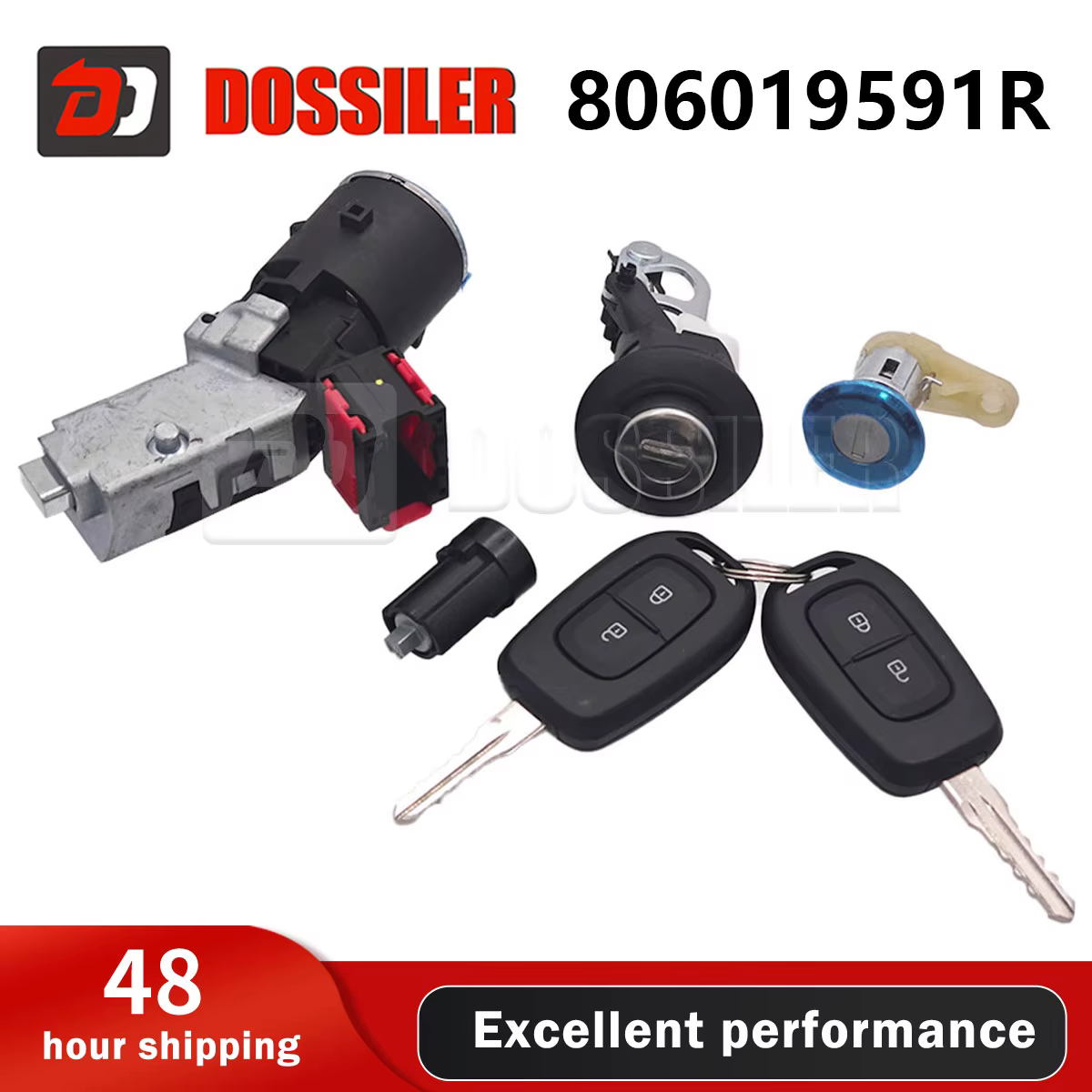 806019591R Dossiler 487003947R Interrupteur d'allumage pour Renault CLIO LOGAN TWINGO DACIA SANDERO 1.5 DCI 2016-2020 Pièce de rechange