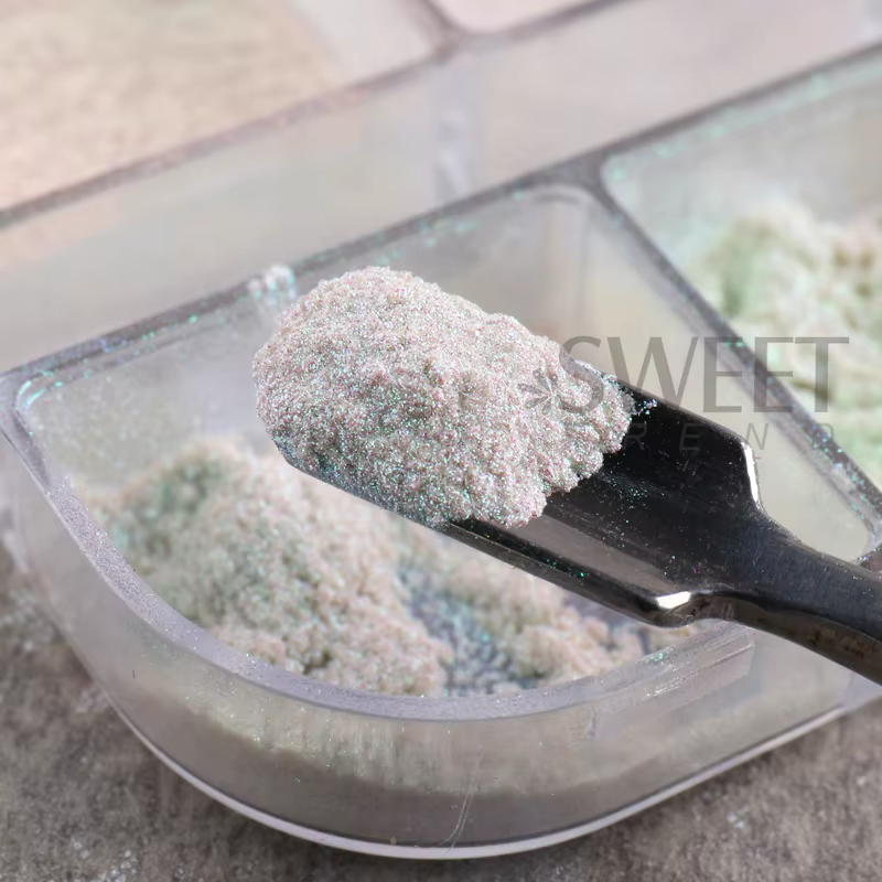 Poudre pour ongles miroir aurore