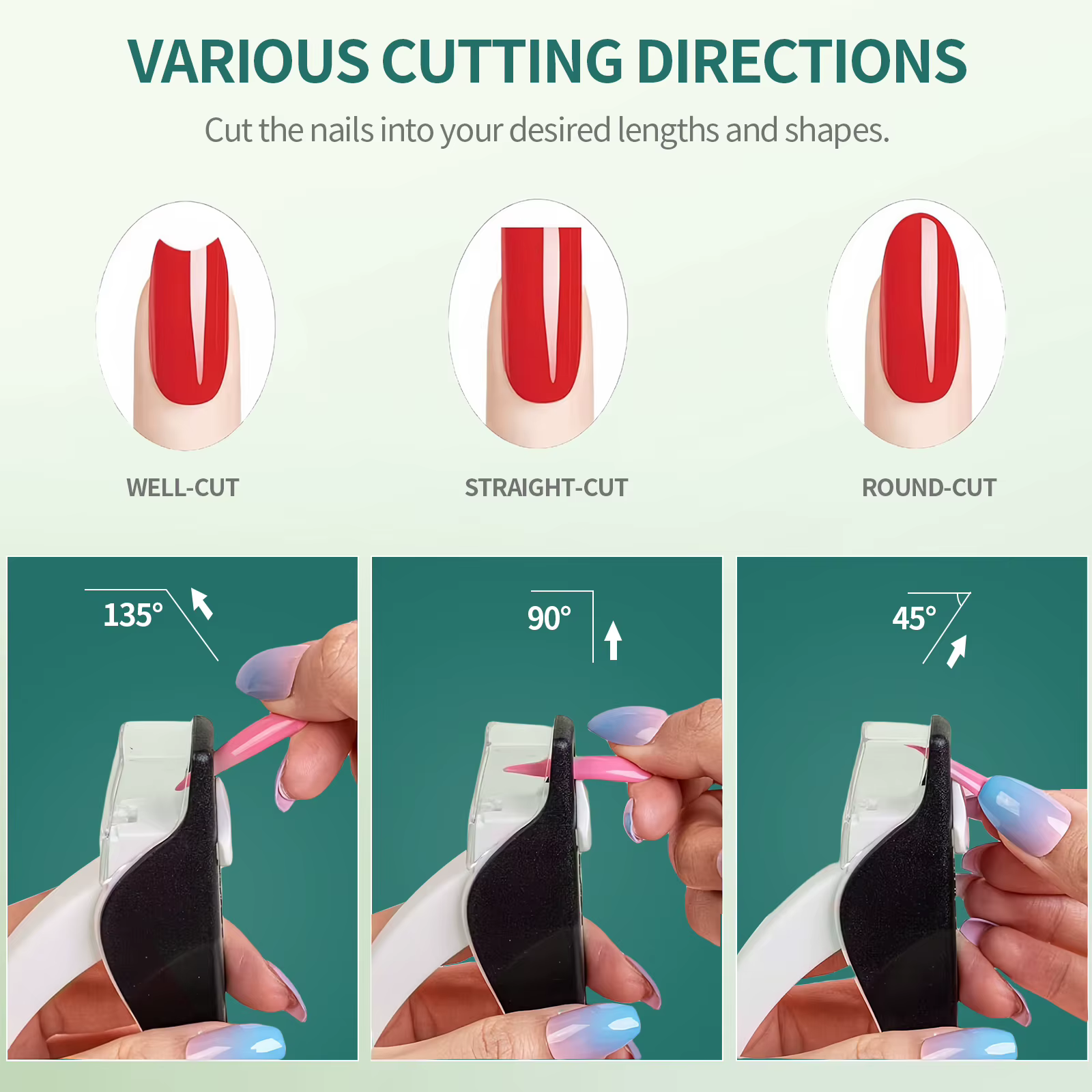 Coupe-ongles Nailpop pour ongles en acrylique