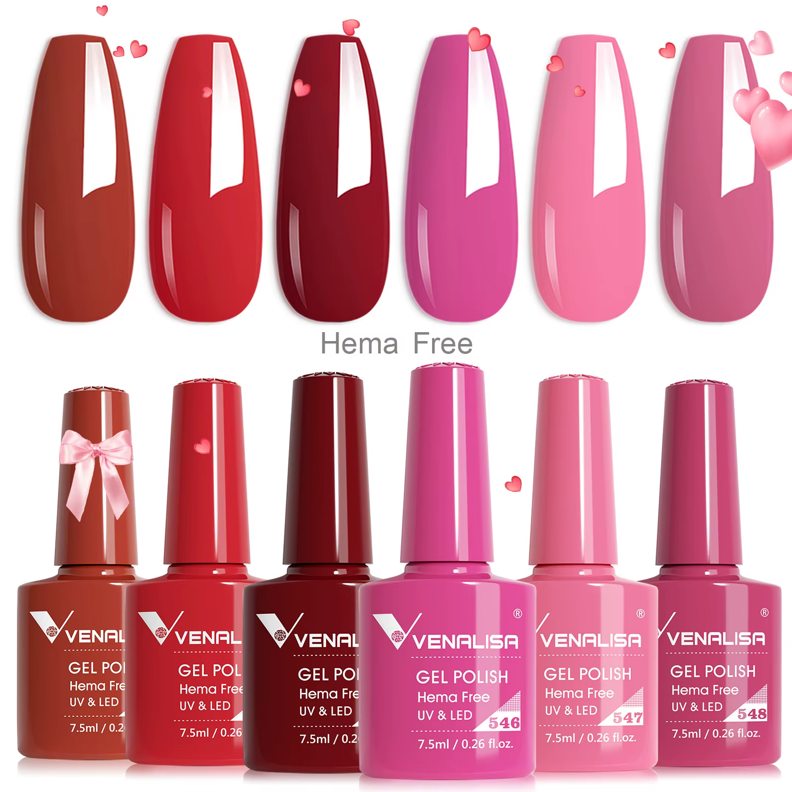 VENALISA – ensemble de vernis Gel Semi-Permanent