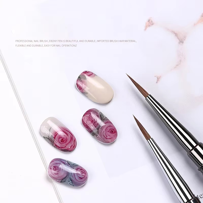 Pinceau de peinture pour nail art Kolinsky