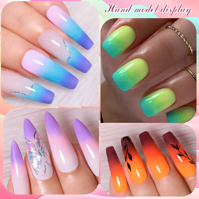 Vernis à ongles Gel thermique 10ml