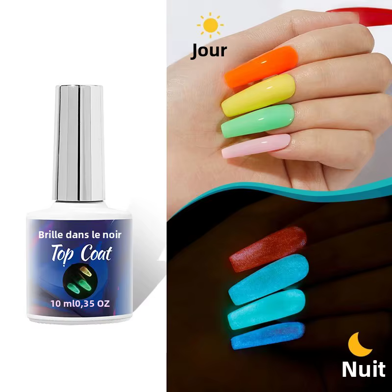 Vernis à ongles Gel UV brillant dans la nuit