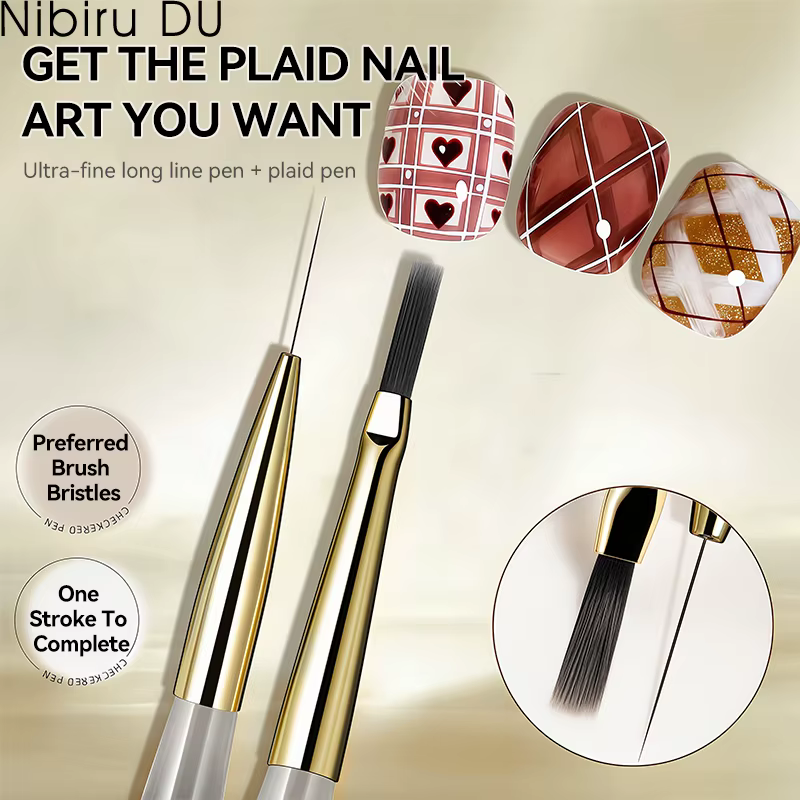 Brosse professionnelle pour Nail Art