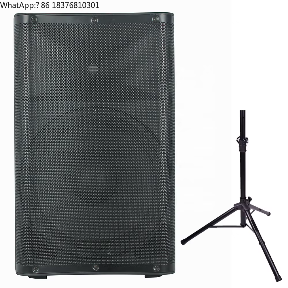 Système de sonorisation professionnel polyvalent de 2000 Watts avec haut-parleur de 15 pouces, enceinte PA avec BT, DSP, mixeur, écho de guitare