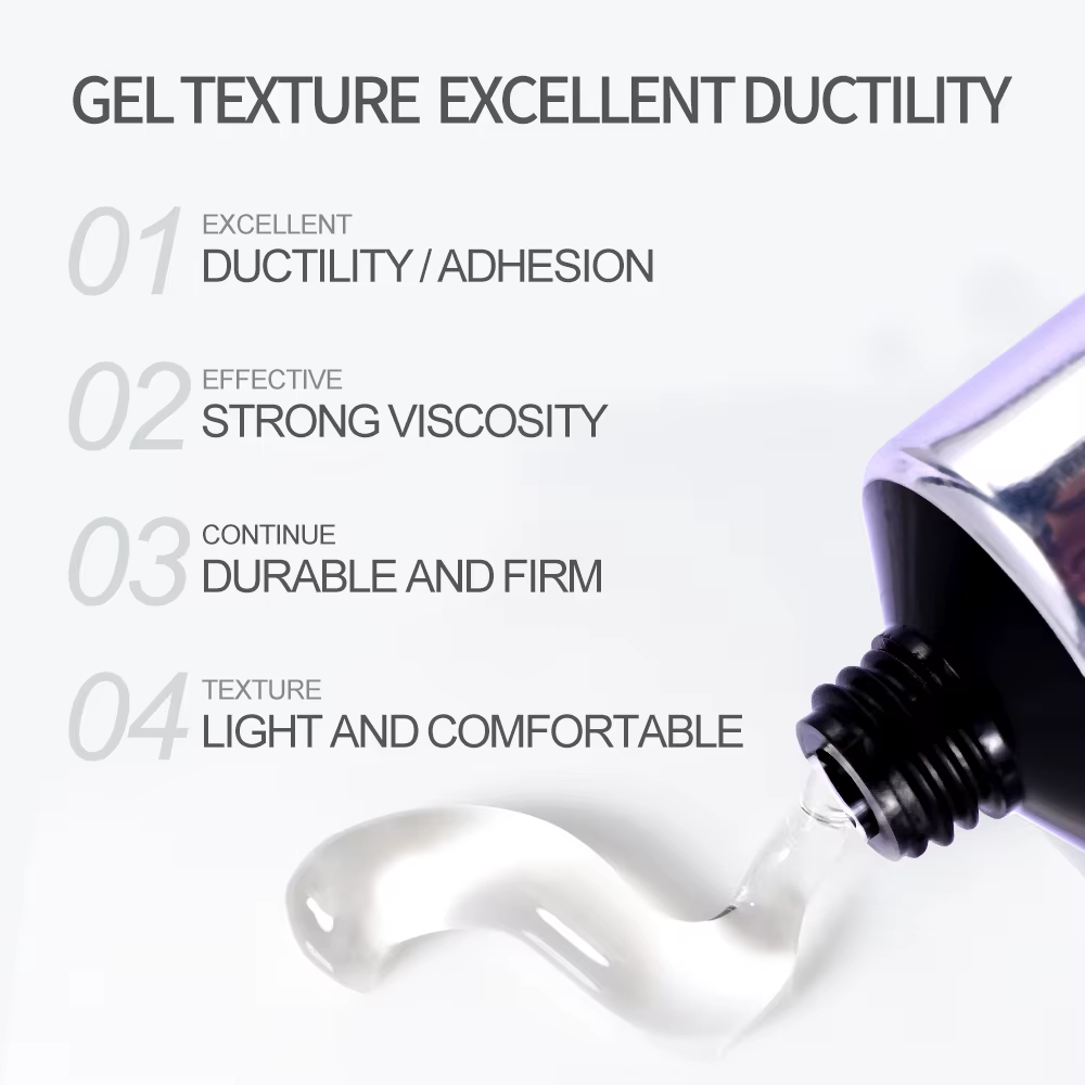 Faux ongles en gel doux solide