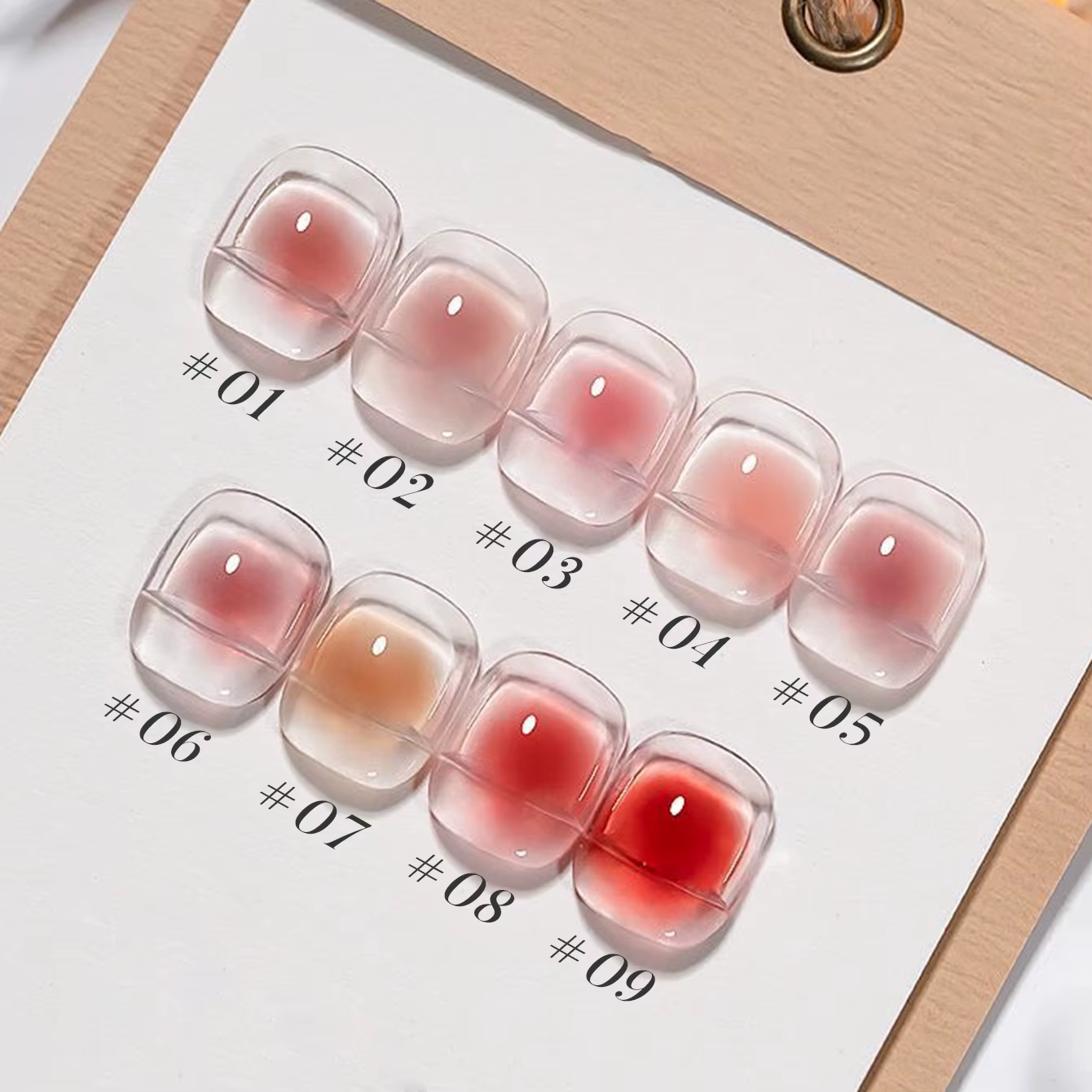 MIANEL 10ML Pure Desire Blush Jelly Gel Vernis à Ongles 2026 Nouveau