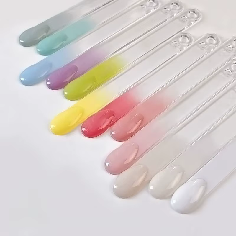 Baume à ongles en gel solide 12 couleurs