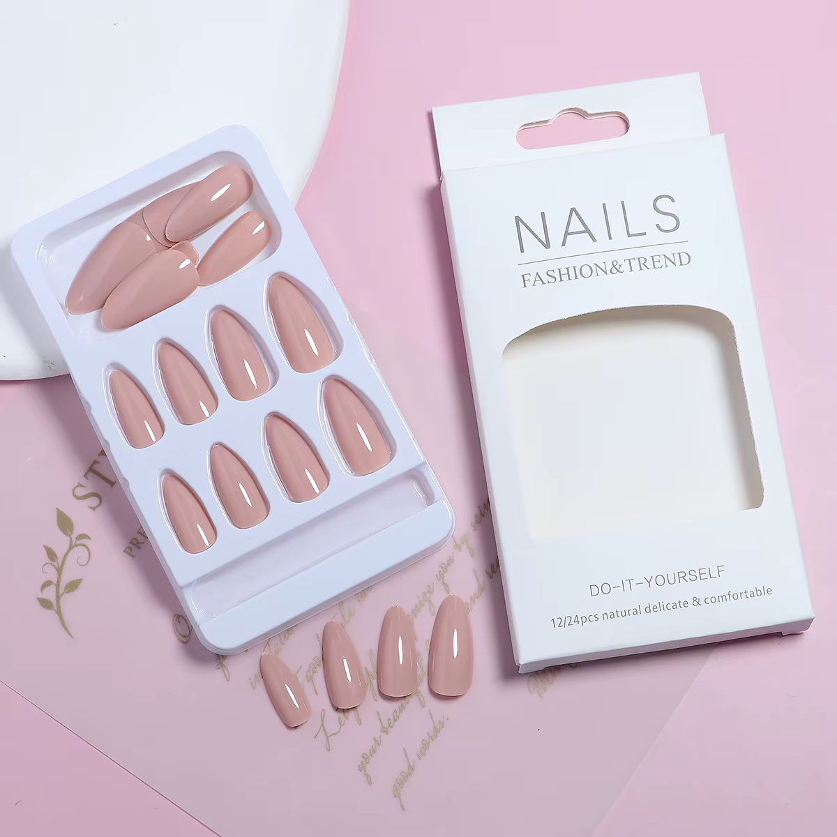 Ensemble de faux ongles à pression