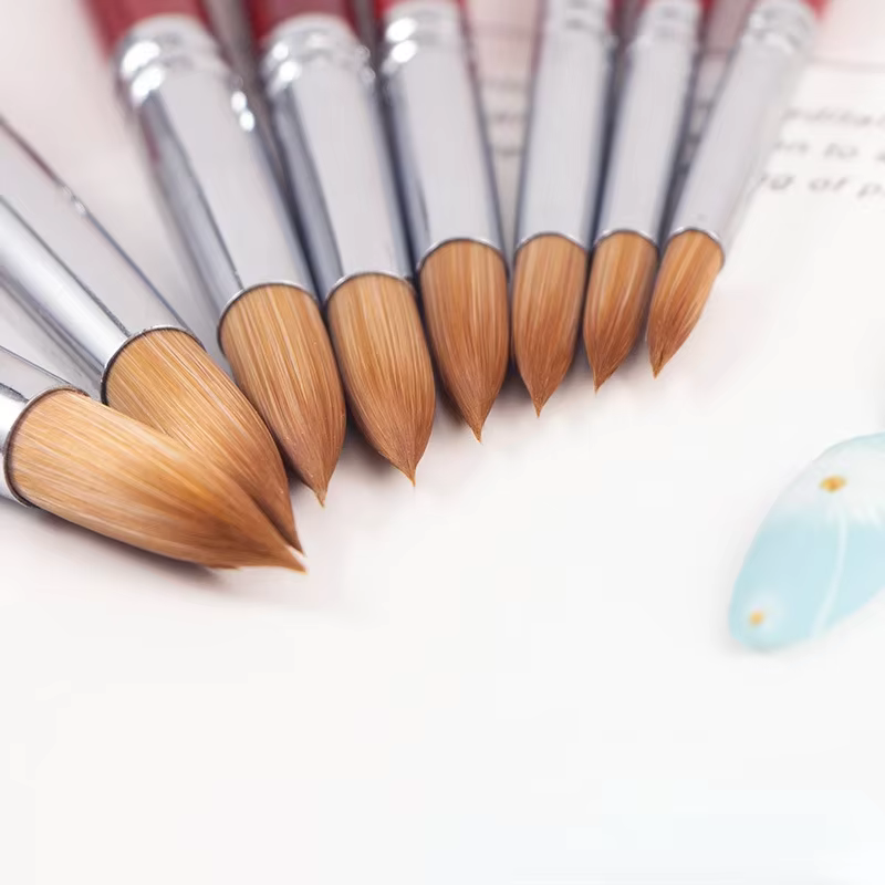 Kolinsky – brosse à ongles en acrylique
