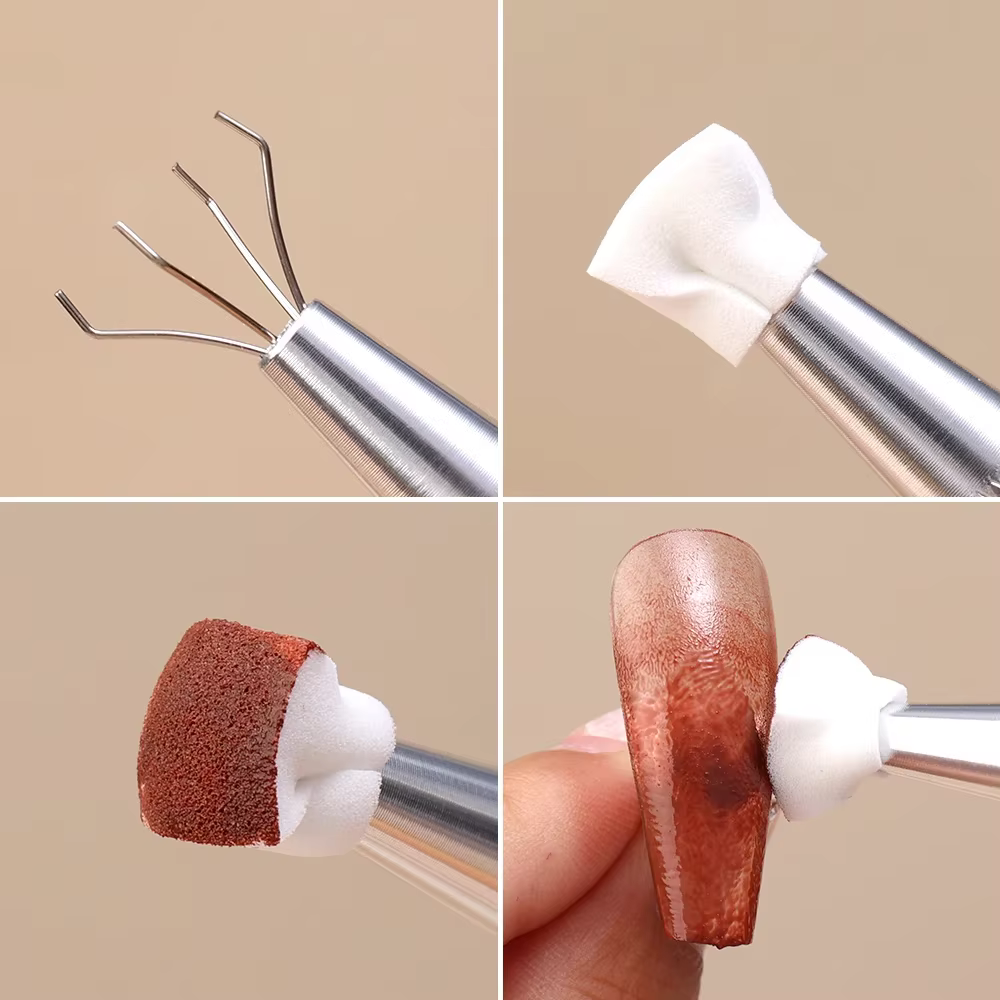 Mini éponge carrée pour Nail Art