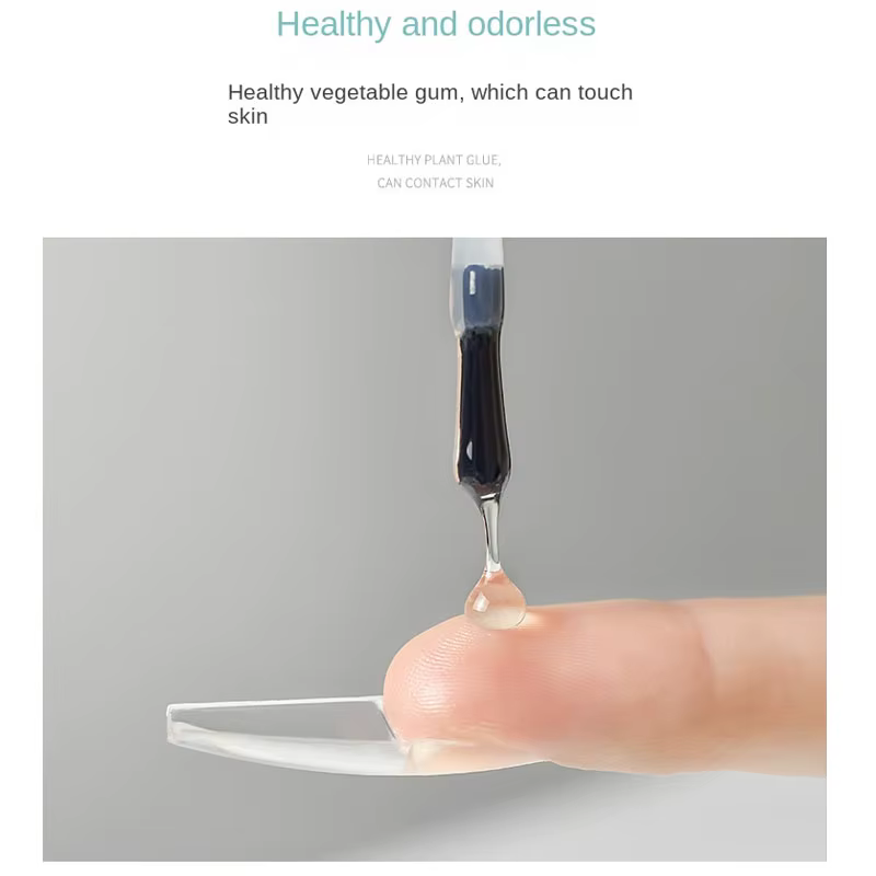 Colle à ongles forte pour faux ongles en acrylique