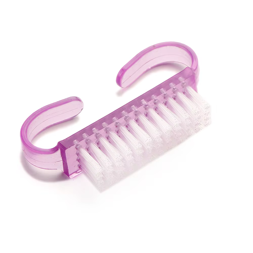 ERUIKA 2 pièces/ensemble brosse de nettoyage des ongles enlever la poussière manucure pédicure outils Nail Art