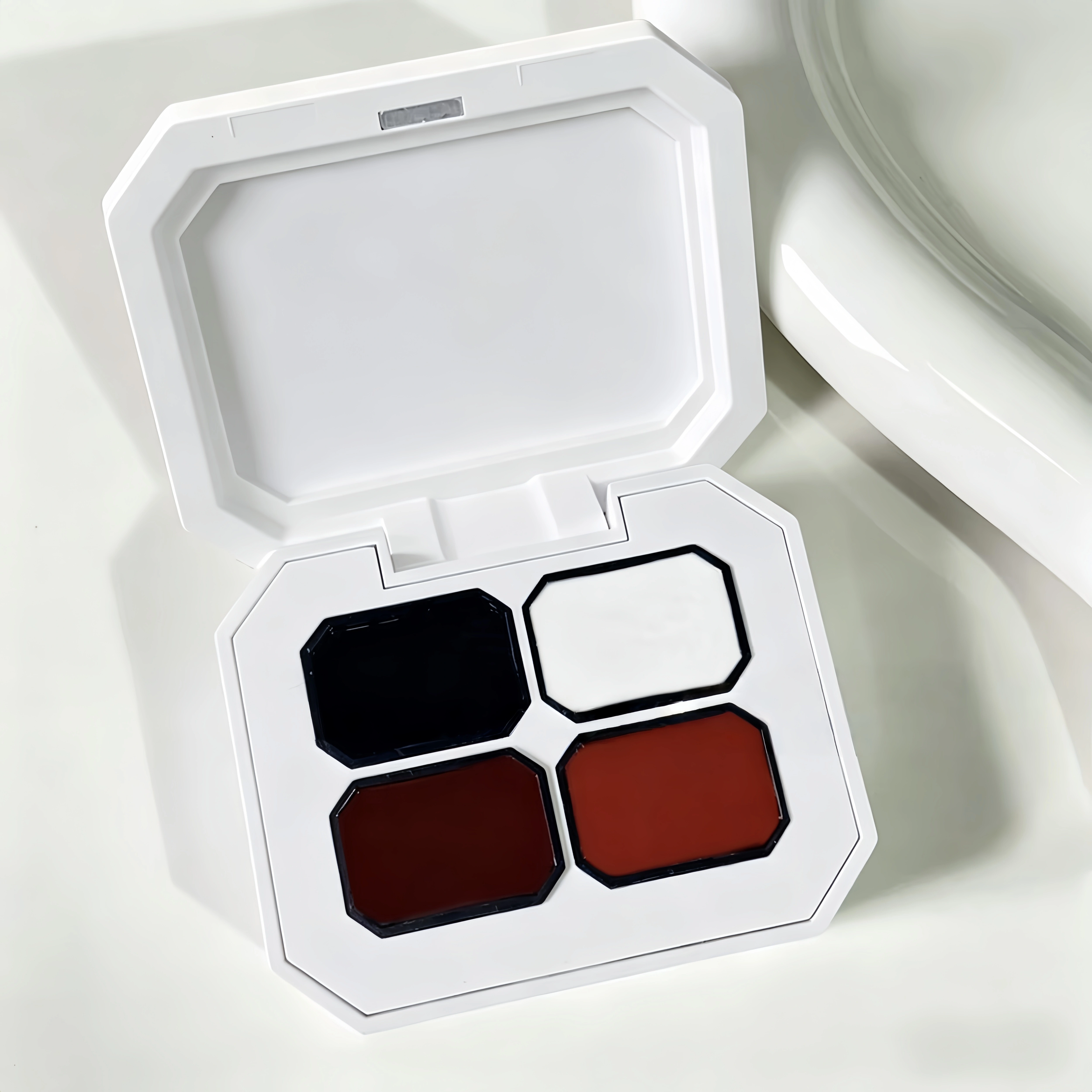 Gel de peinture pour ongles 4 couleurs (noir