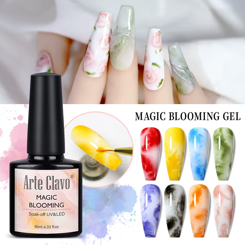 Arte Clavo fleur Gel Nail Art