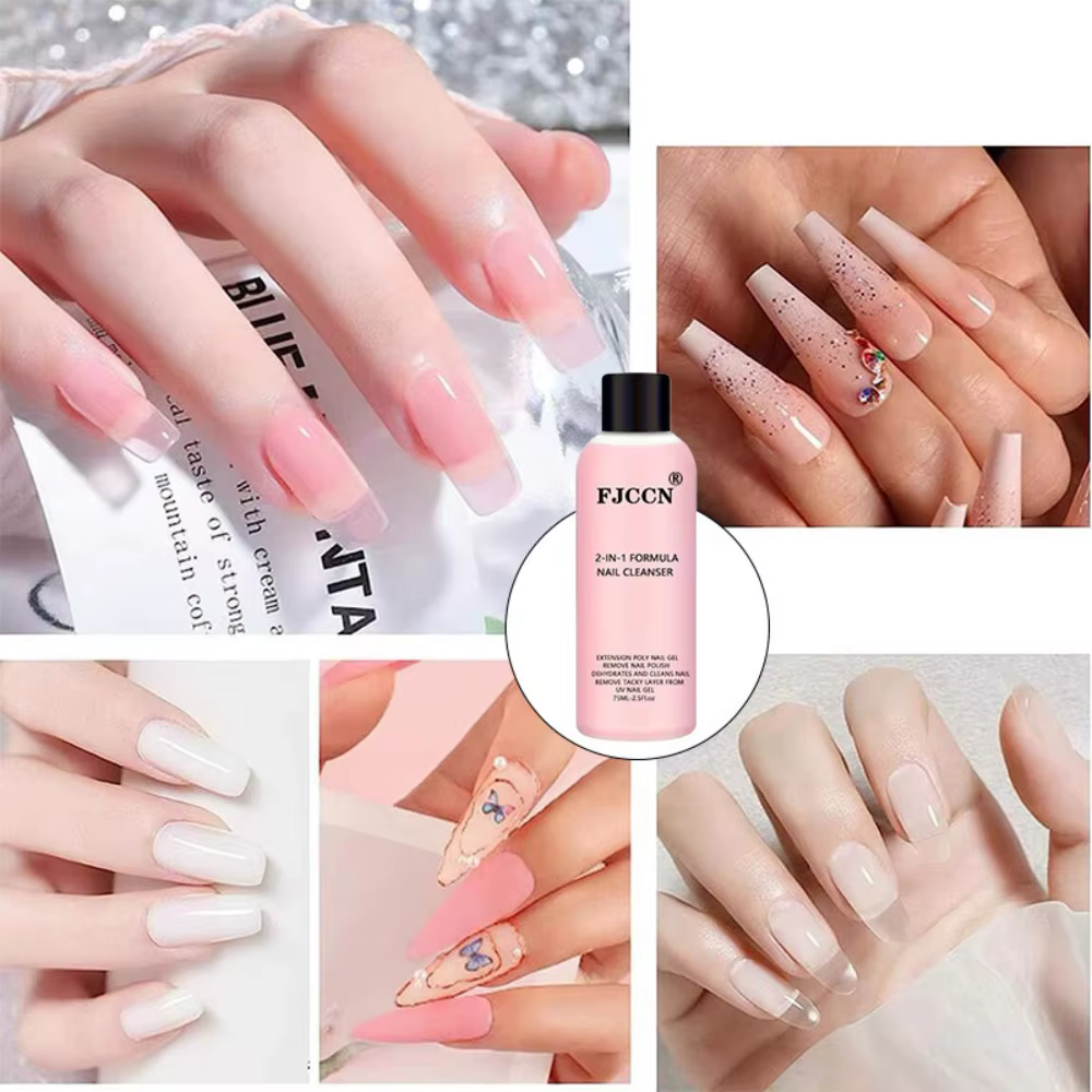 Nettoyant Gel 2-en-1 pour Ongles et Dissolvant de Vernis