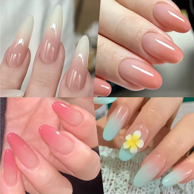 Nouveau Gel de Peinture pour Ongles Dégradé 9 Couleurs