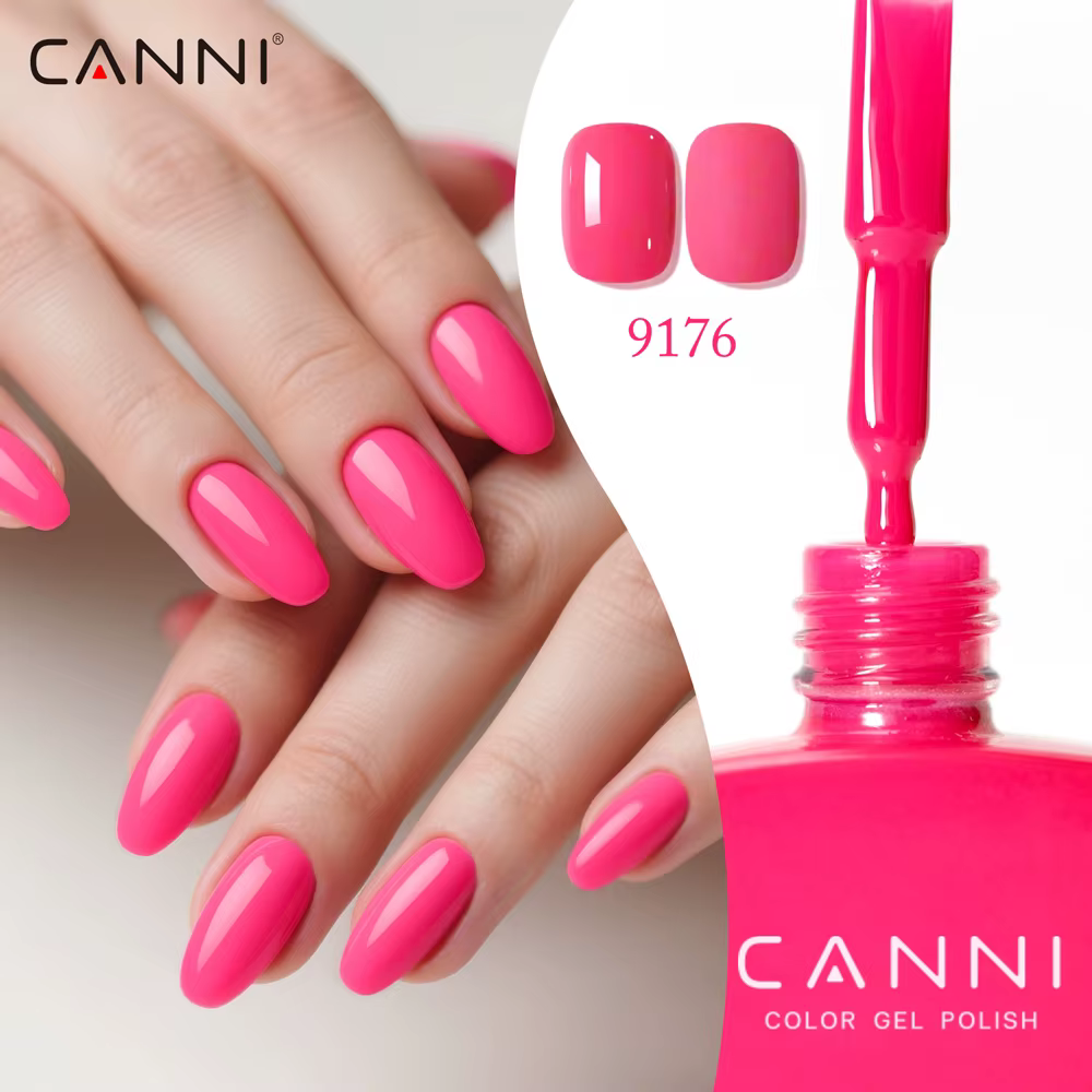 Vernis à ongles en gel CC8 CANNI 9ml SANS HEMA Couleurs estivales Soak Off UV LED Semi-permanent Texture lisse Nail Art Manucure
