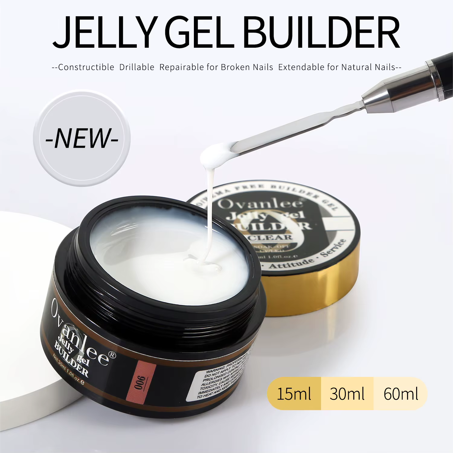 Gel dur 30 ml, 12 couleurs, pour extension d'ongles, gel constructeur auto-nivelant, gel de renforcement, gel camouflage pour manucure