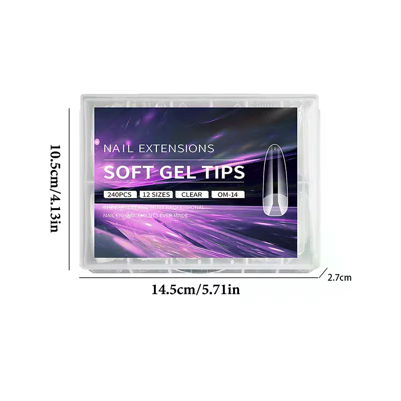 Faux ongles de luxe en Gel doux