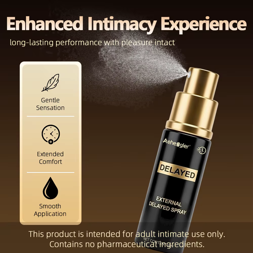 Spray retardant pour hommes à usage externe, retarde l'éjaculation, prolonge jusqu'à 60 minutes, huile d'agrandissement du pénis, non anesthésiante, 8 ml