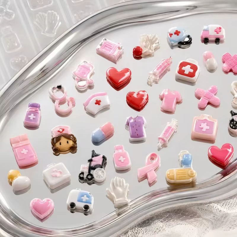 Moule en silicone pour accessoires d'ongles