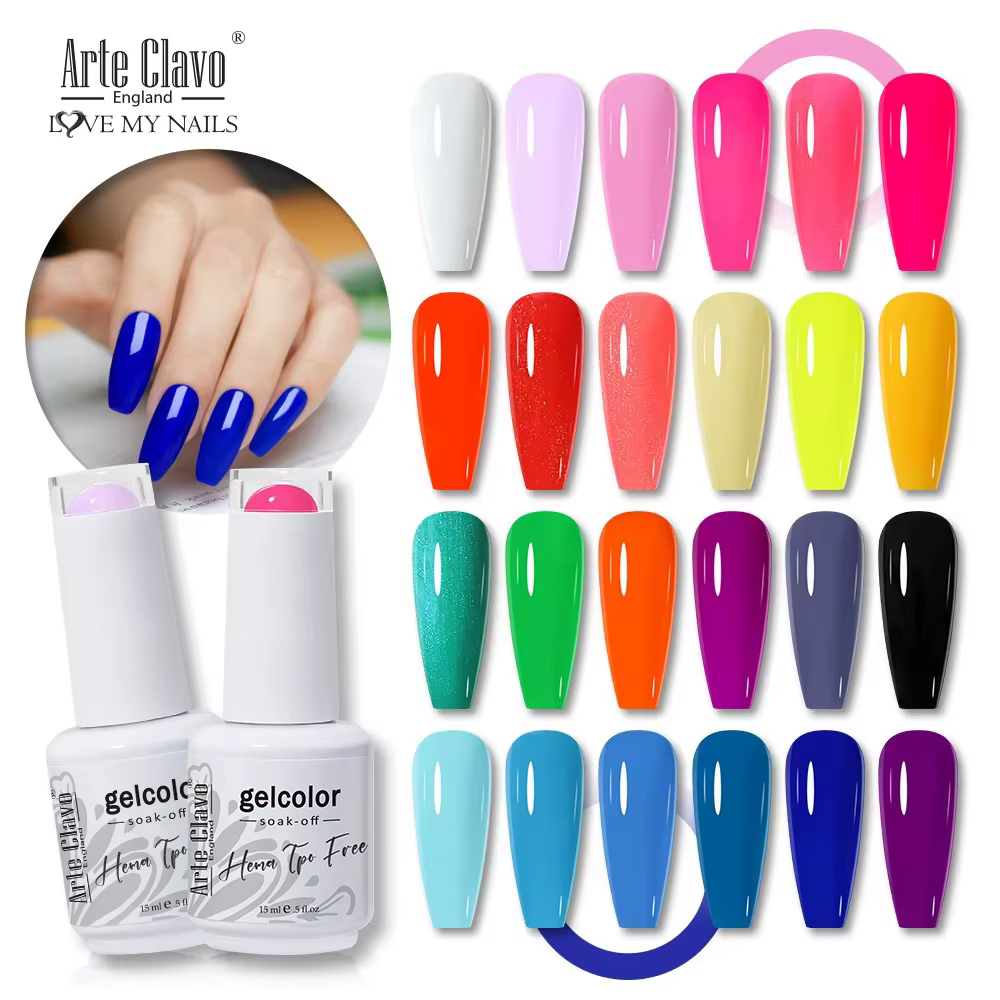Arte Clavo 15ml Vernis à ongles gel UV hybride sans HEMA ni TPO