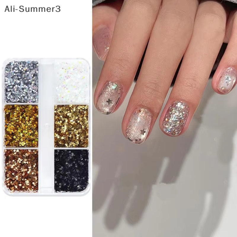 Mini étoile scintillante pour ongles