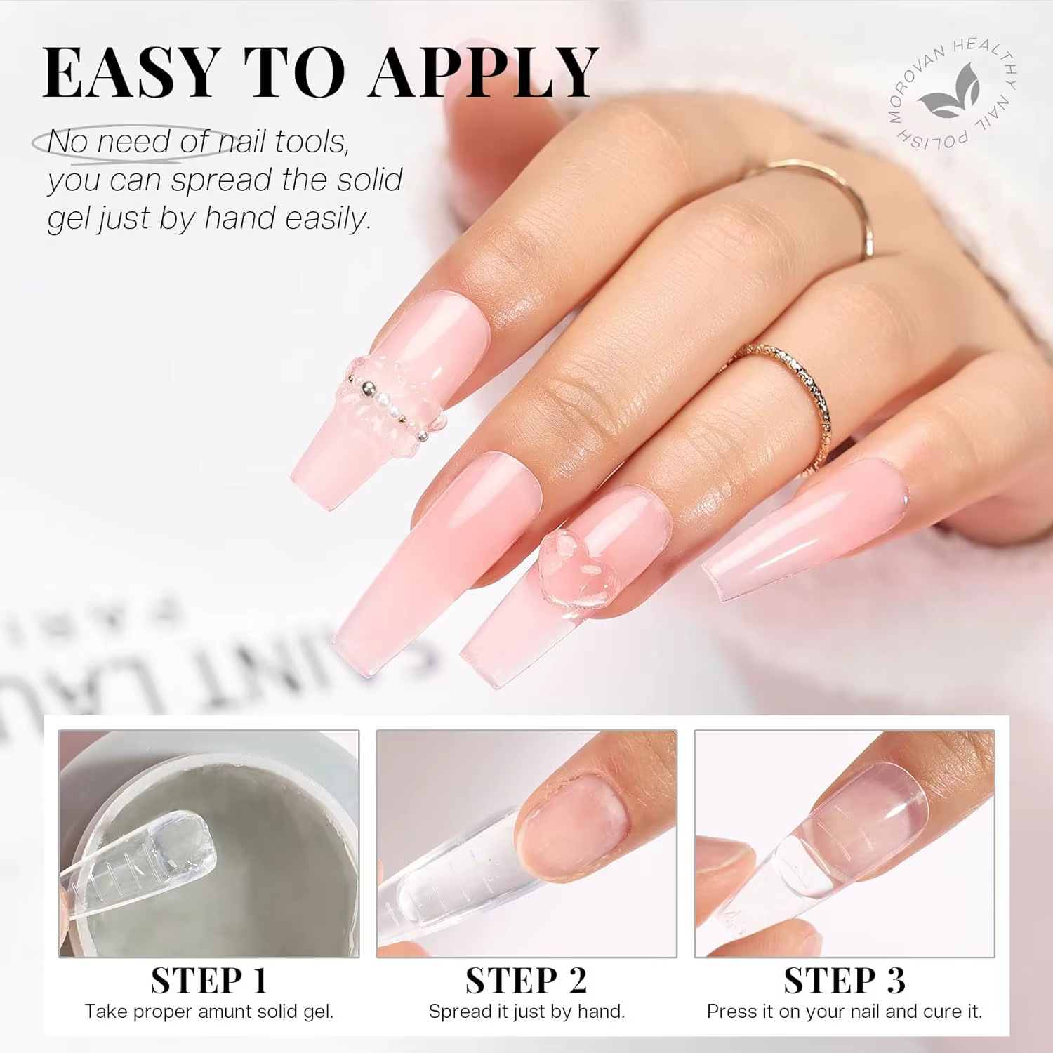 30ml constructeur de Gel solide Non collant Gel pour ongles