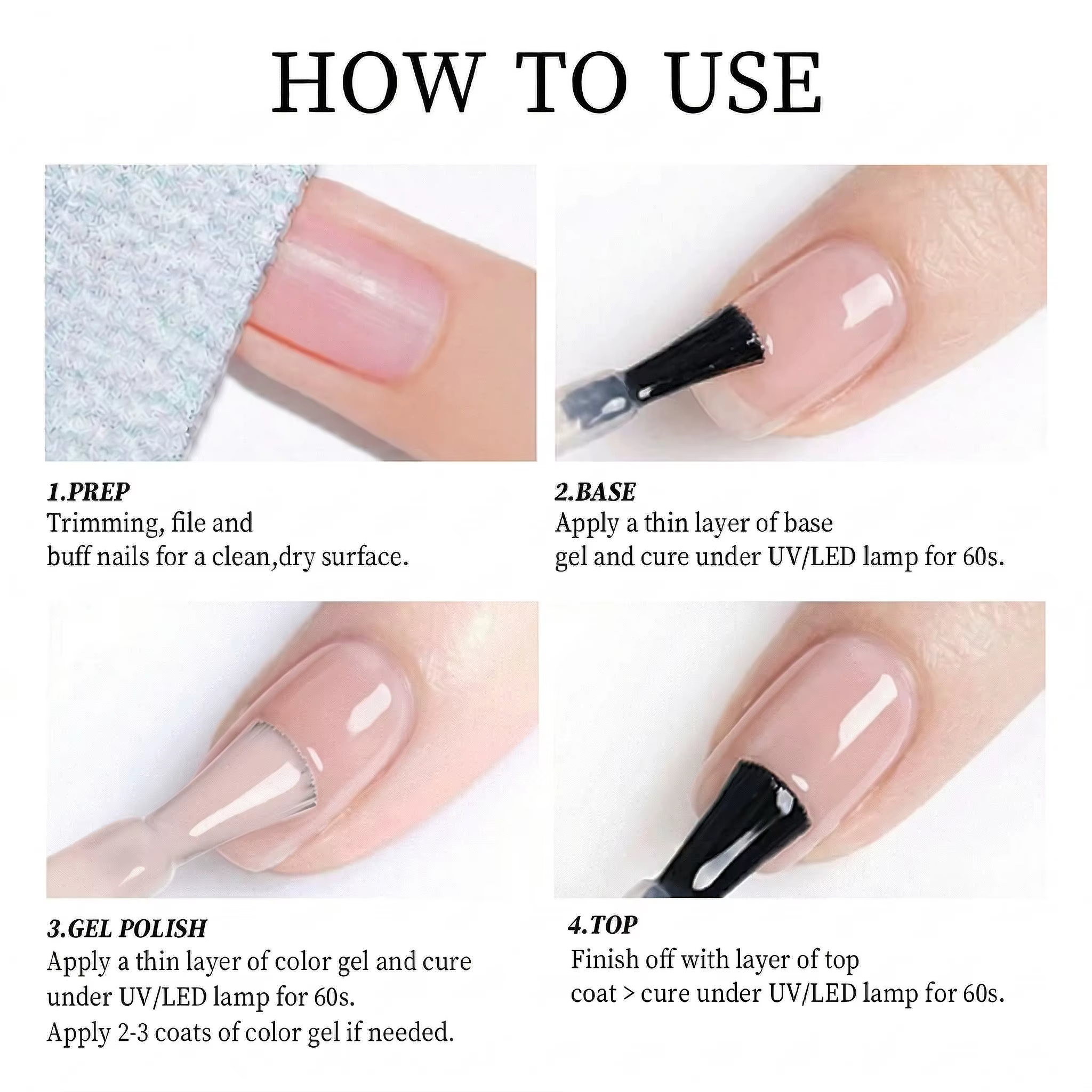 Vernis à ongles en gel sans tracas
