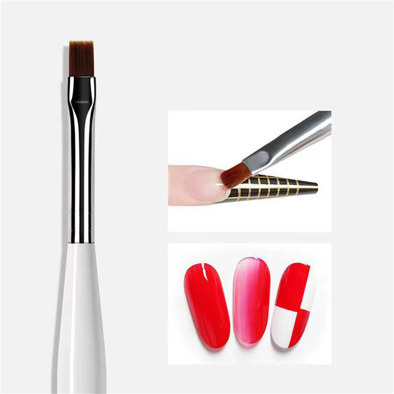 1 set/2 pièces de gel vernis à ongles solide